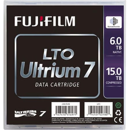 Ultrium LTO 7 - Native 6TB Compressed 15TB Barium Ferrite